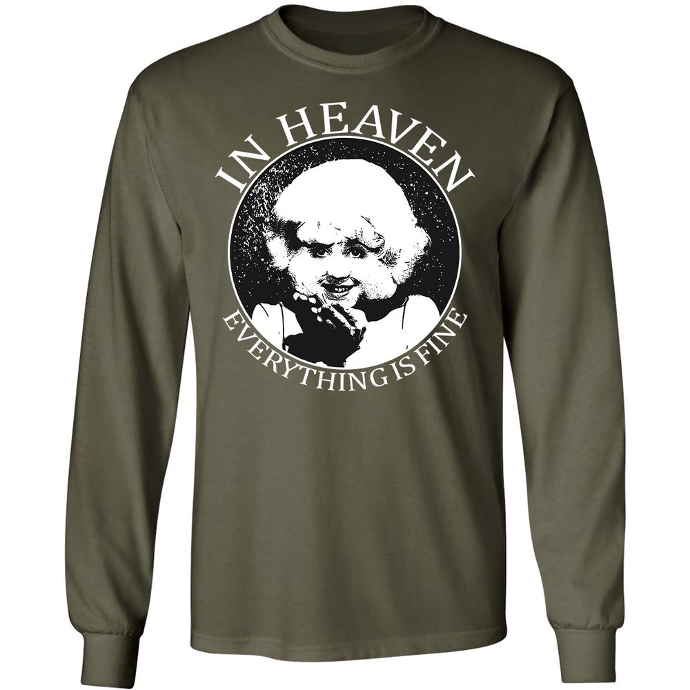 Long Sleeve T-Shirt - ESL6C6US - Military Green - 16