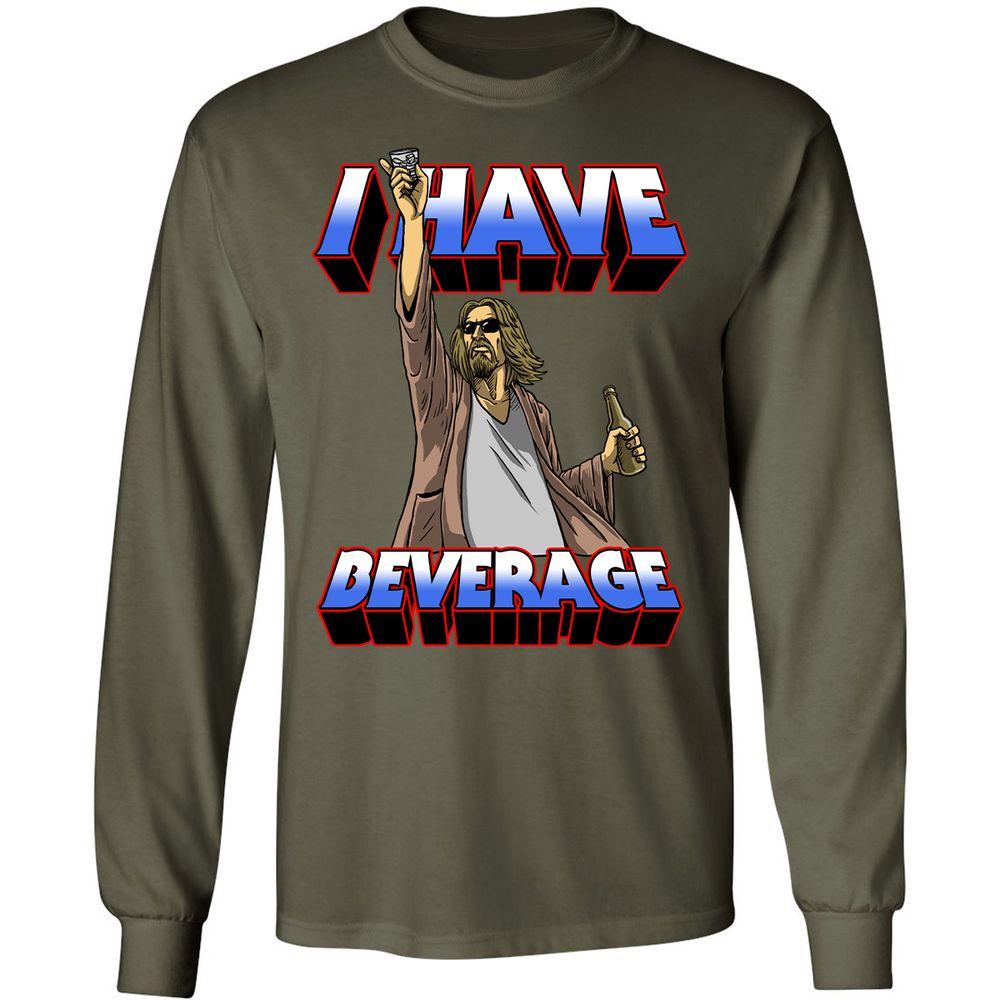 Long Sleeve T-Shirt - 9LLBEWP5 - Military Green - 16