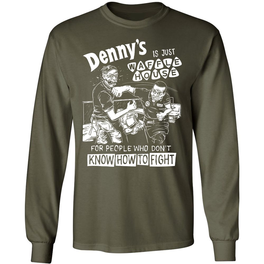 Long Sleeve T-Shirt - 5MHXQB5C - Military Green - 16