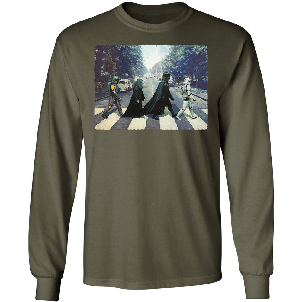 Long Sleeve T-Shirt - W9ACKSCW - Military Green - 16