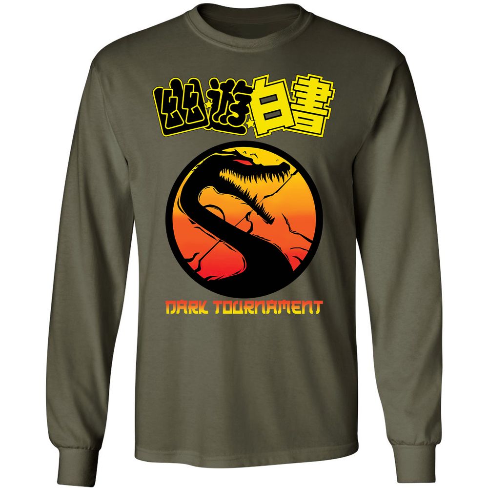 Long Sleeve T-Shirt - SUKRDWWB - Military Green - 16