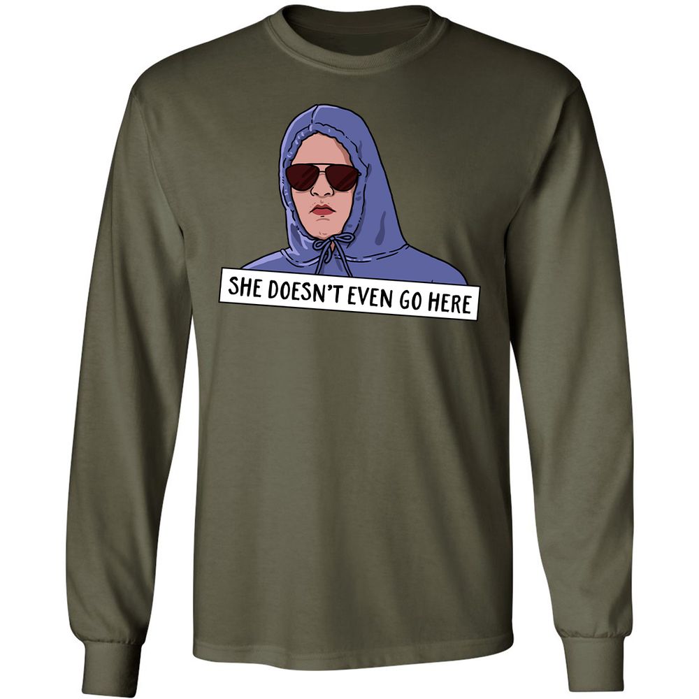 Long Sleeve T-Shirt - H4DU8SNT - Military Green - 16