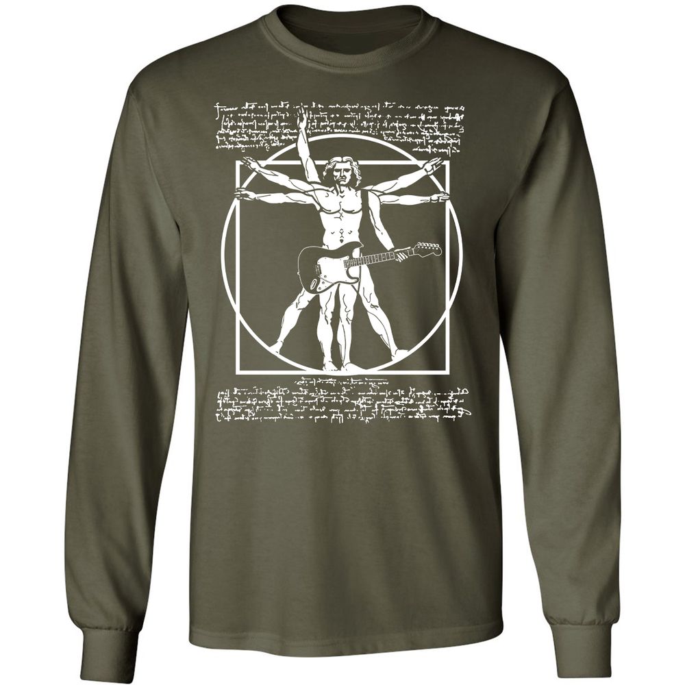 Long Sleeve T-Shirt - ZQKTWMJ1 - Military Green - 16