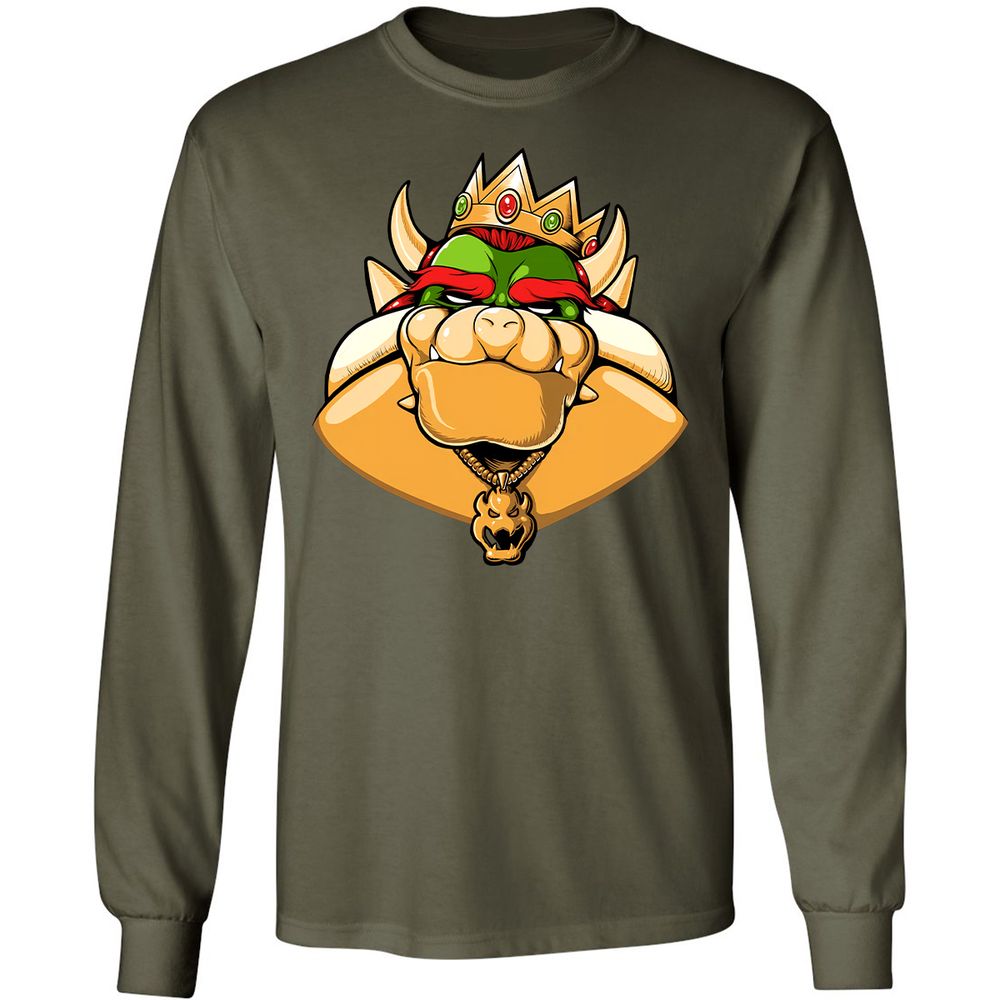Long Sleeve T-Shirt - 277WURFM - Military Green - 16