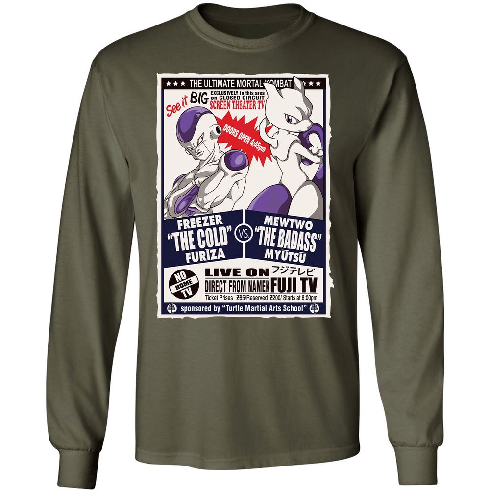 Long Sleeve T-Shirt - YSEKVUSK - Military Green - 16