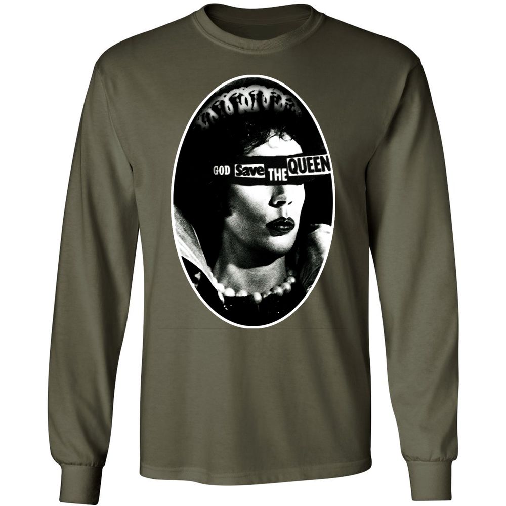 Long Sleeve T-Shirt - UJPBPHTZ - Military Green - 16