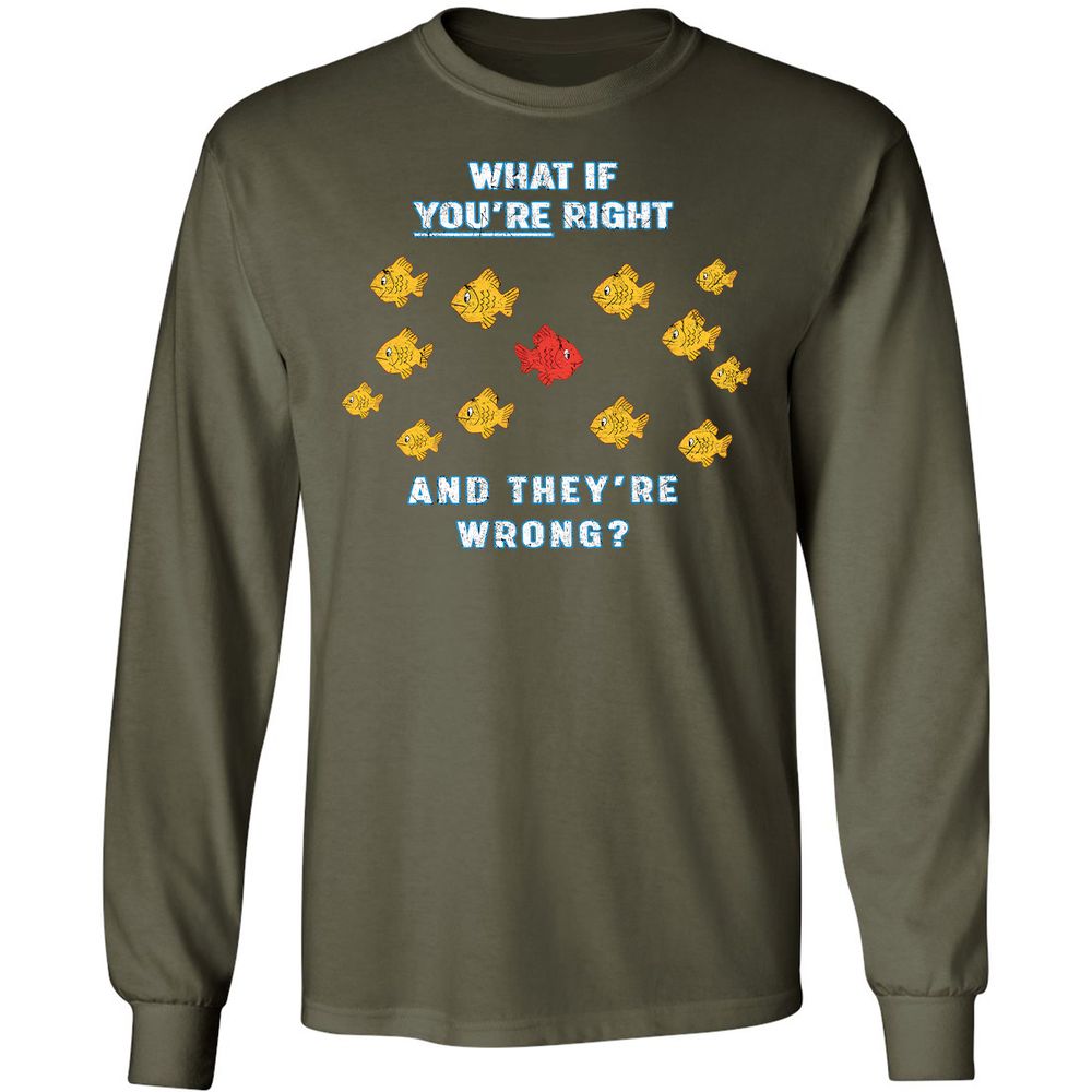 Long Sleeve T-Shirt - 73N43J7Q - Military Green - 16
