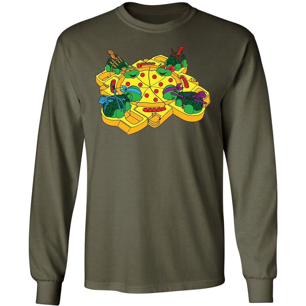 Long Sleeve T-Shirt - NYXENMAC - Military Green - 16