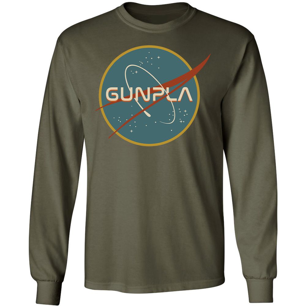 Long Sleeve T-Shirt - P1MXL8EV - Military Green - 16