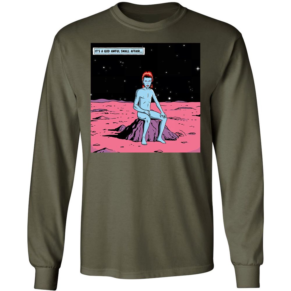 Long Sleeve T-Shirt - SRMZ7F9B - Military Green - 16