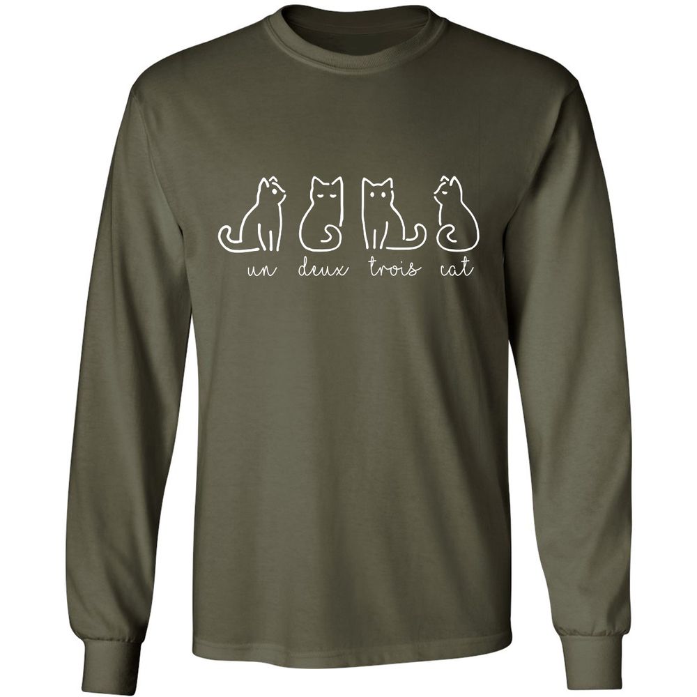 Long Sleeve T-Shirt - PR38D4M1 - Military Green - 16