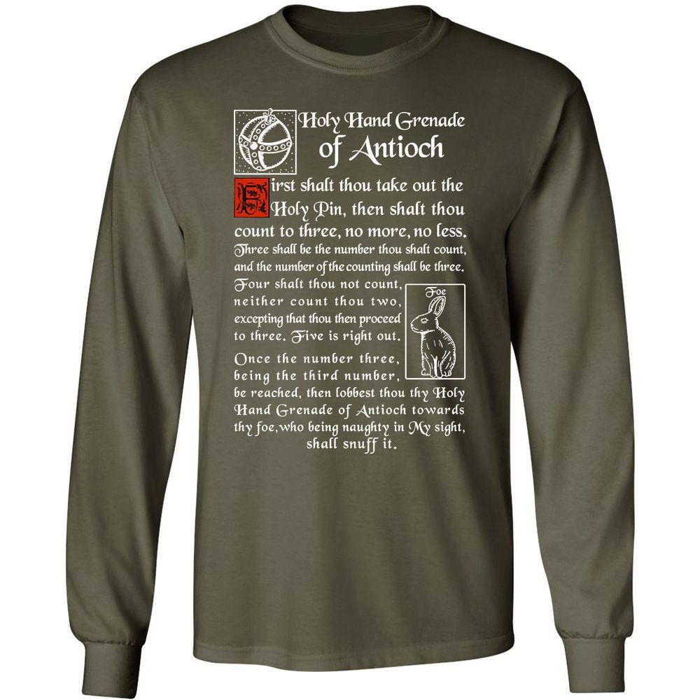 Long Sleeve T-Shirt - LWYHA4BY - Military Green - 16