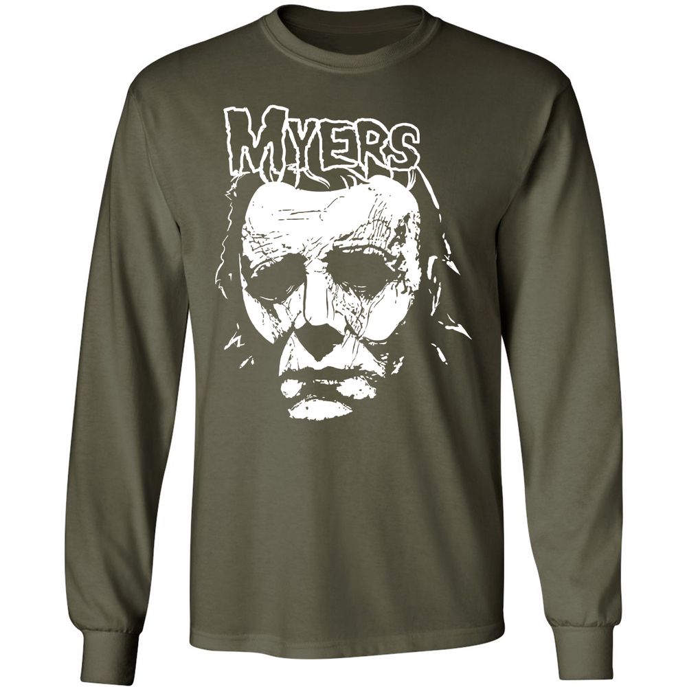Long Sleeve T-Shirt - BWNNNXDB - Military Green - 16