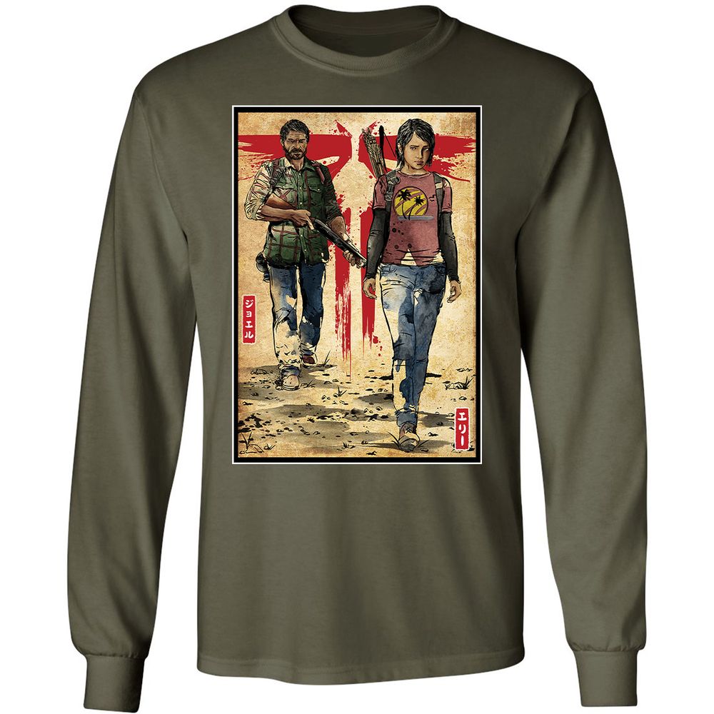 Long Sleeve T-Shirt - LC1S5SA6 - Military Green - 16