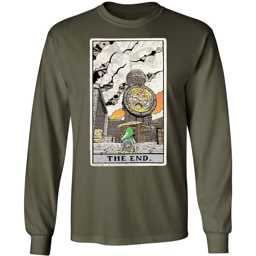 Long Sleeve T-Shirt - 1EUCX9NV - Military Green - 16