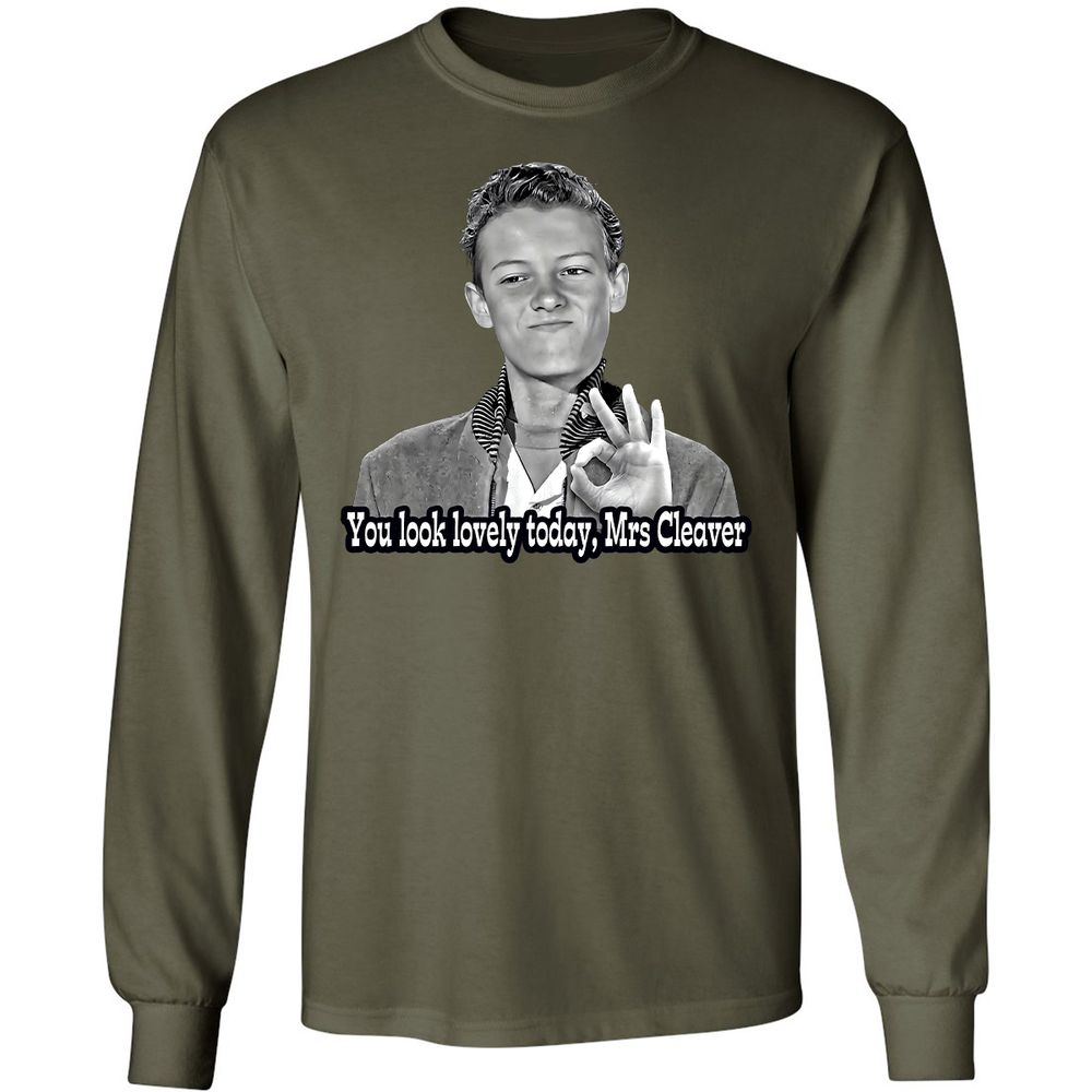 Long Sleeve T-Shirt - 9HQT5XKH - Military Green - 16