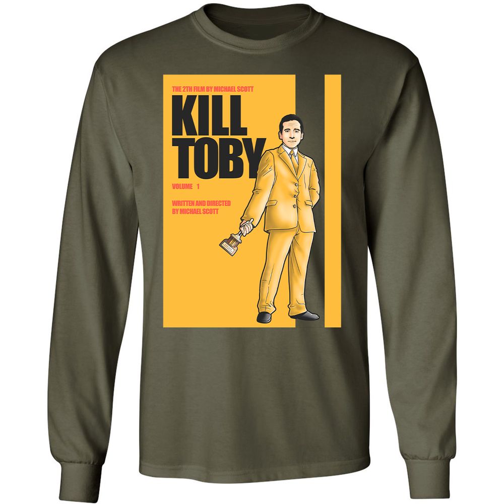 Long Sleeve T-Shirt - RJQ2SN1J - Military Green - 16