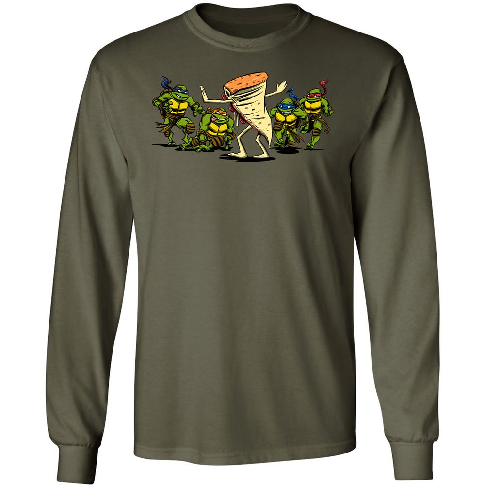 Long Sleeve T-Shirt - RW43L5WZ - Military Green - 16