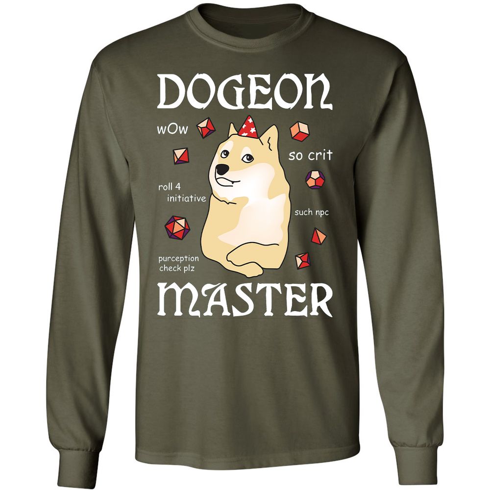 Long Sleeve T-Shirt - 6X92JJS1 - Military Green - 16