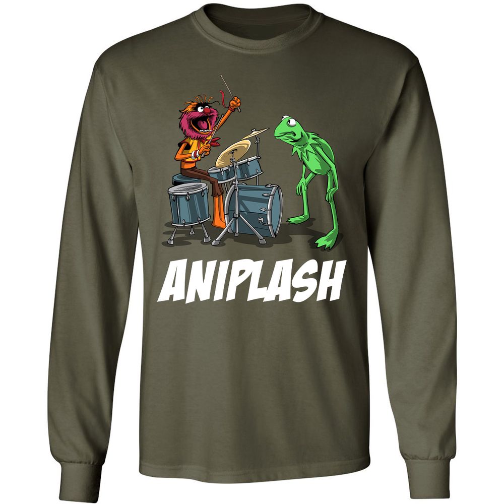 Long Sleeve T-Shirt - 43LCLHSH - Military Green - 16
