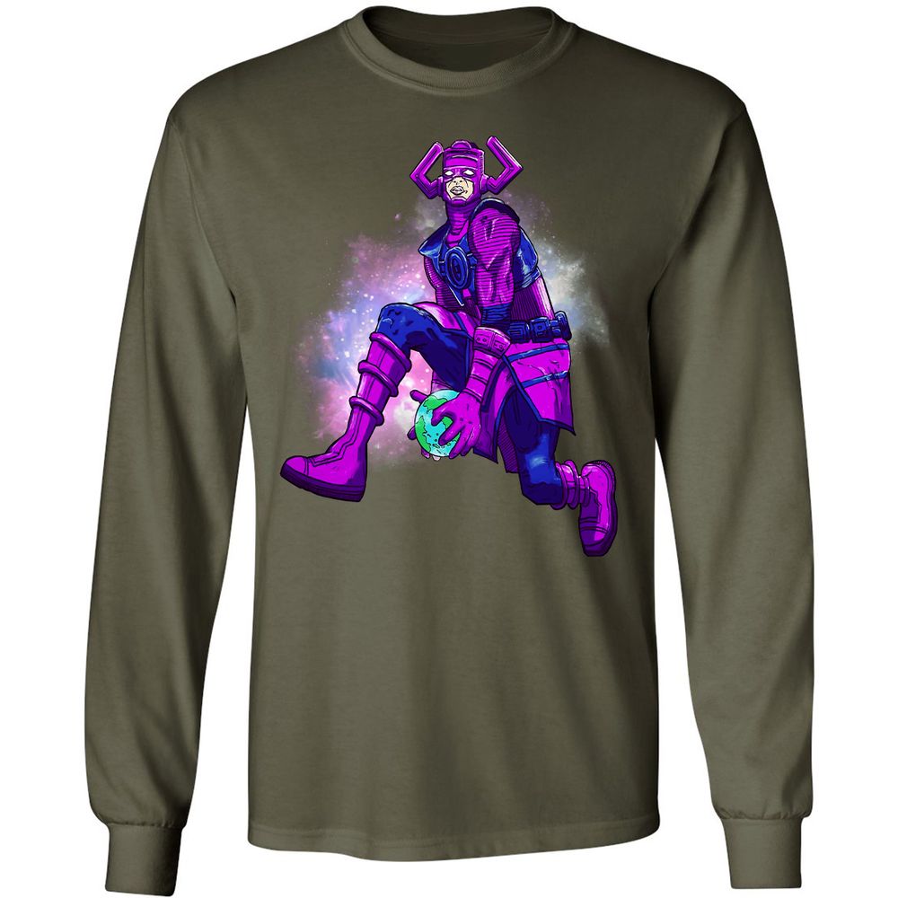 Long Sleeve T-Shirt - A6LGWJ19 - Military Green - 16