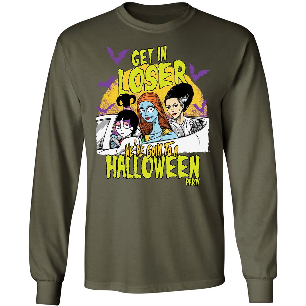 Long Sleeve T-Shirt - D8GUK9JC - Military Green - 16