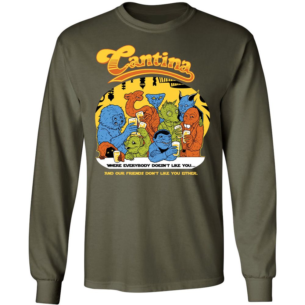 Long Sleeve T-Shirt - A5ALZUV2 - Military Green - 16