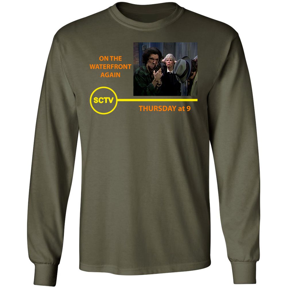 Long Sleeve T-Shirt - M4G4EWWX - Military Green - 16