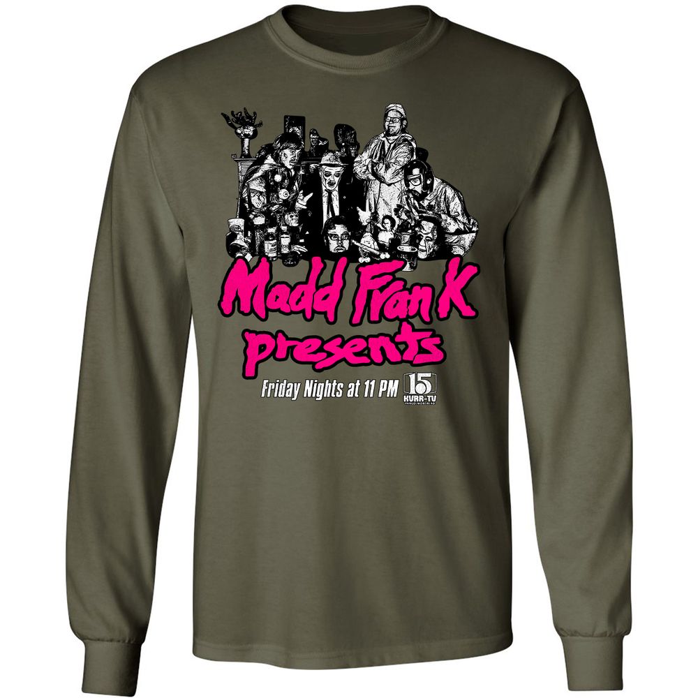 Long Sleeve T-Shirt - CU7FHLLK - Military Green - 16