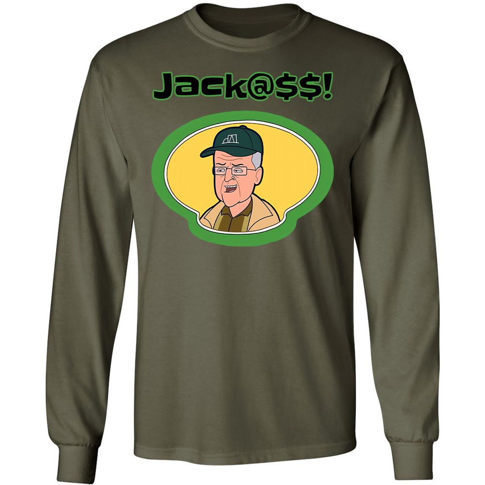 Long Sleeve T-Shirt - 6C454QGU - Military Green - 16