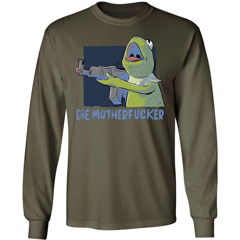Long Sleeve T-Shirt - VL52X2L3 - Military Green - 16