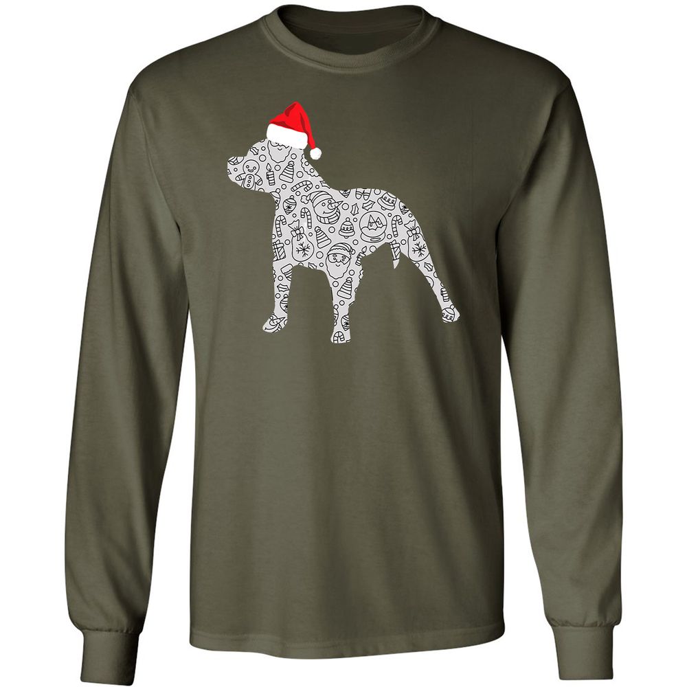 Long Sleeve T-Shirt - 6RPUFJJG - Military Green - 16