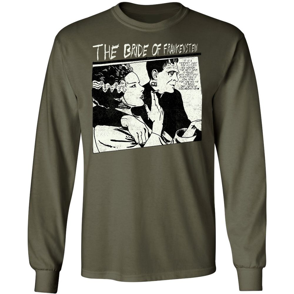 Long Sleeve T-Shirt - X4NB14AF - Military Green - 16