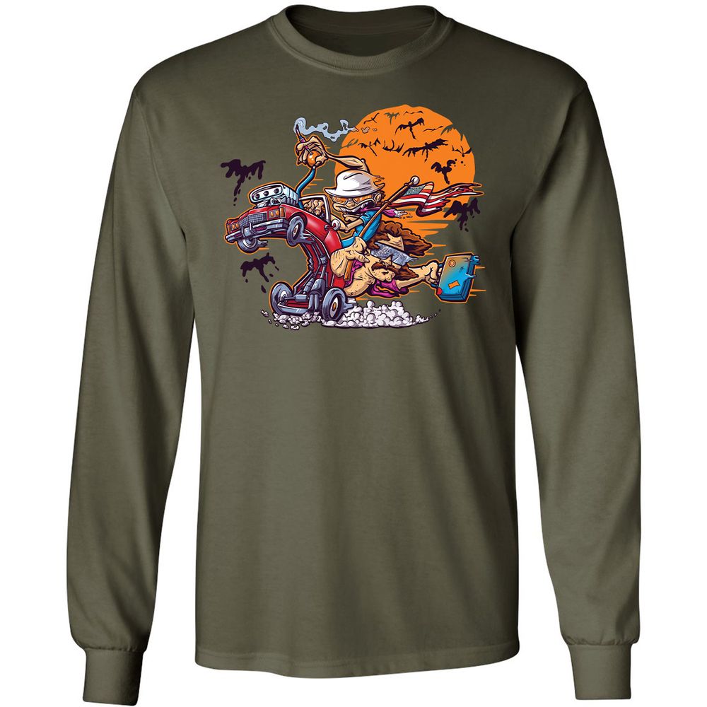 Long Sleeve T-Shirt - PTF27WLS - Military Green - 16