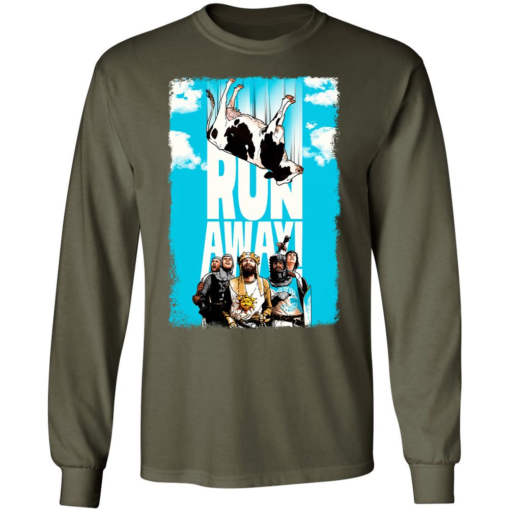 Long Sleeve T-Shirt - 1WY8P6WL - Military Green - 16