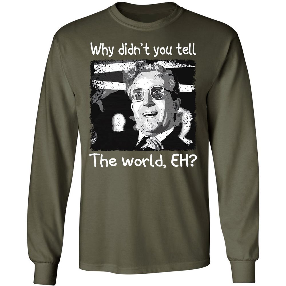 Long Sleeve T-Shirt - 9W6FSHWG - Military Green - 16