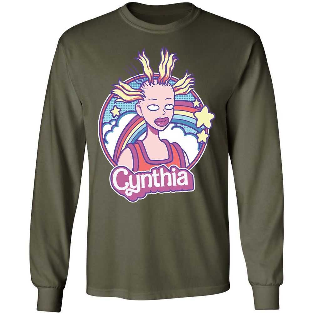 Long Sleeve T-Shirt - 1CCUHG3Q - Military Green - 16
