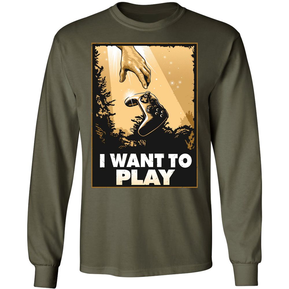 Long Sleeve T-Shirt - 3ETH3SHF - Military Green - 16