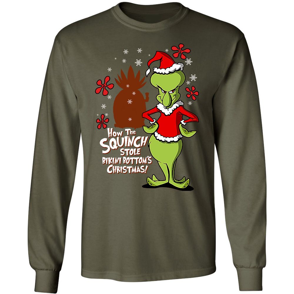 Long Sleeve T-Shirt - RXRCR1X4 - Military Green - 16