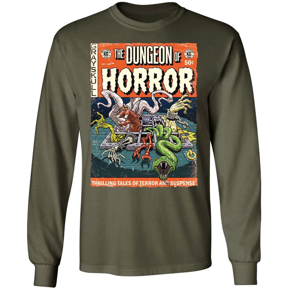 Long Sleeve T-Shirt - MM33SJFS - Military Green - 16