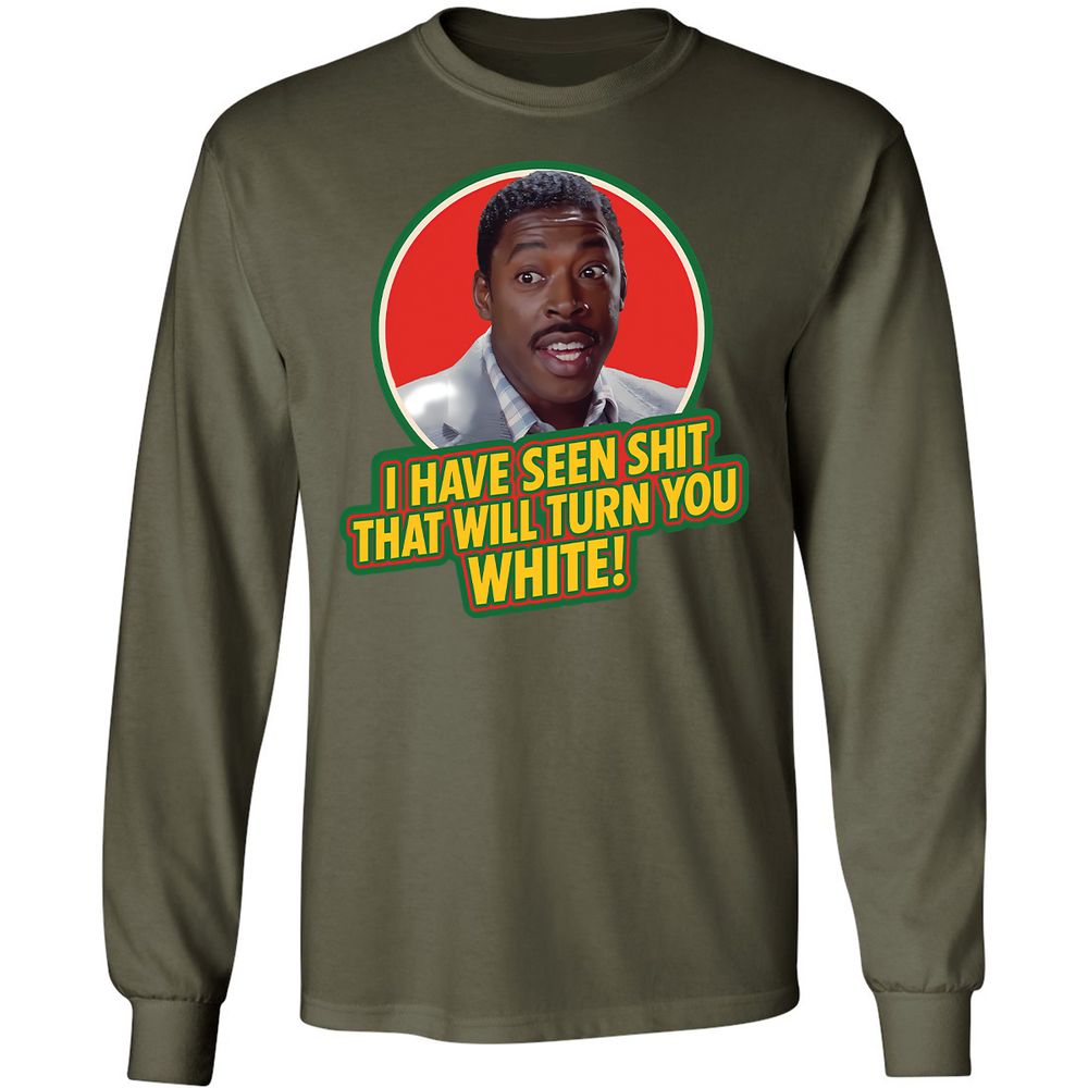 Long Sleeve T-Shirt - 9UXT3VWJ - Military Green - 16