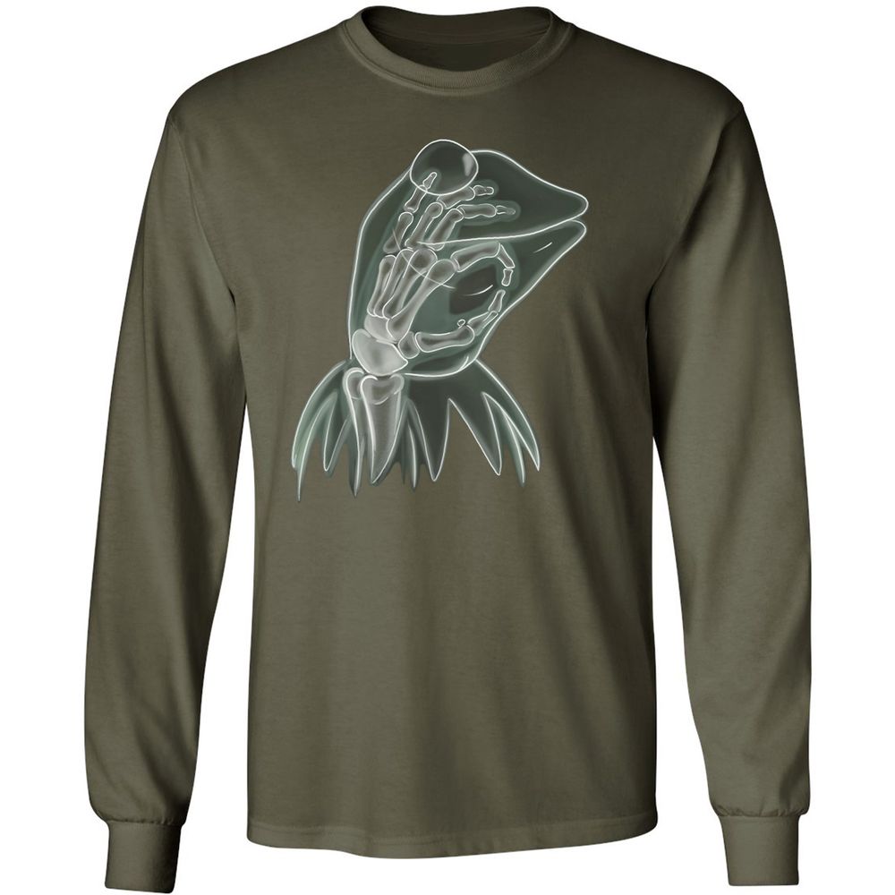 Long Sleeve T-Shirt - S7ZVAUTE - Military Green - 16