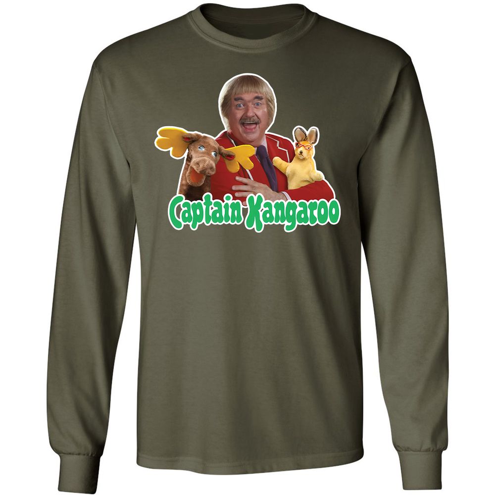 Long Sleeve T-Shirt - 7SUJGLZ2 - Military Green - 16