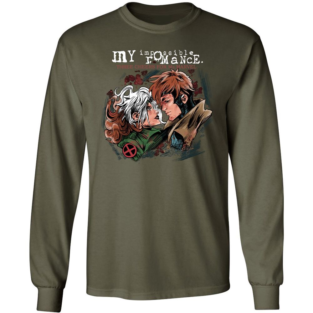 Long Sleeve T-Shirt - PSKEQJTZ - Military Green - 16