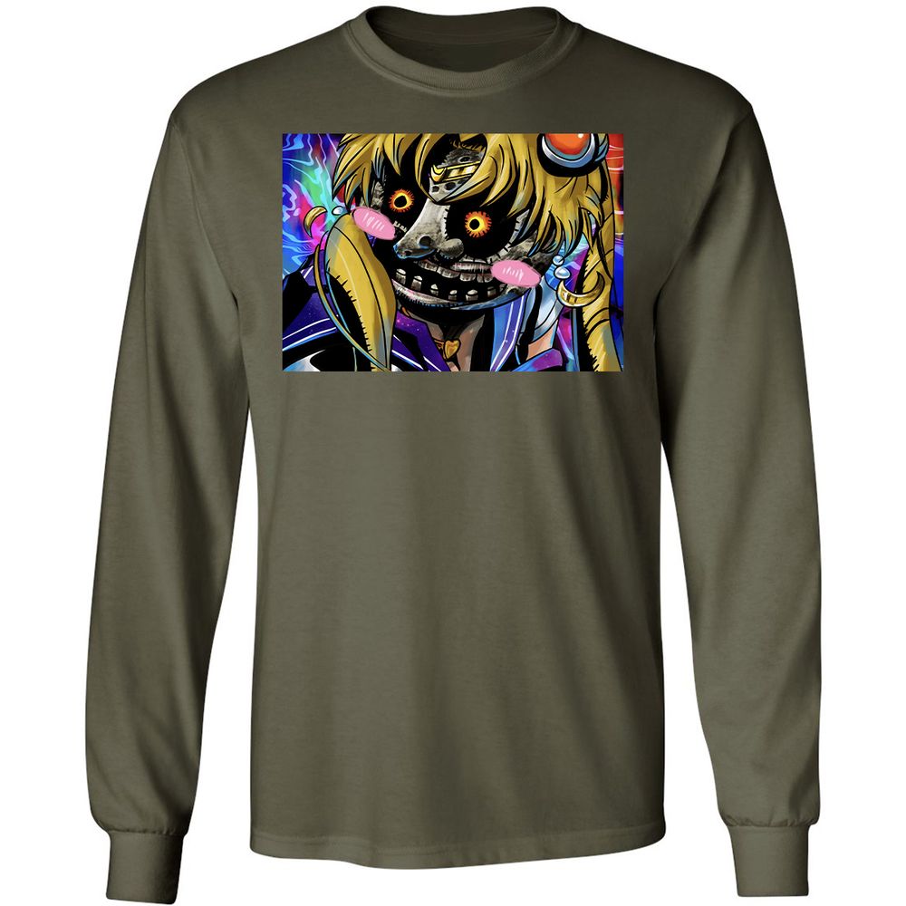 Long Sleeve T-Shirt - VBRMWHJM - Military Green - 16