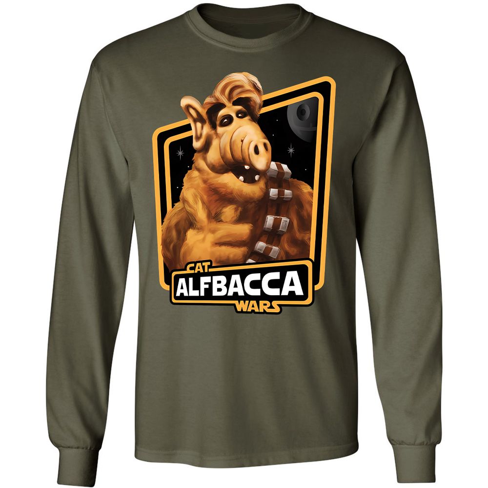 Long Sleeve T-Shirt - EL9HGYJY - Military Green - 16