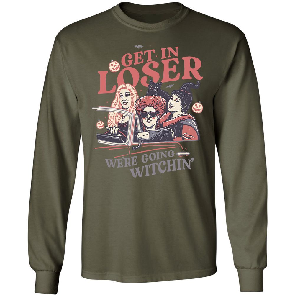 Long Sleeve T-Shirt - YBQBYGRY - Military Green - 16