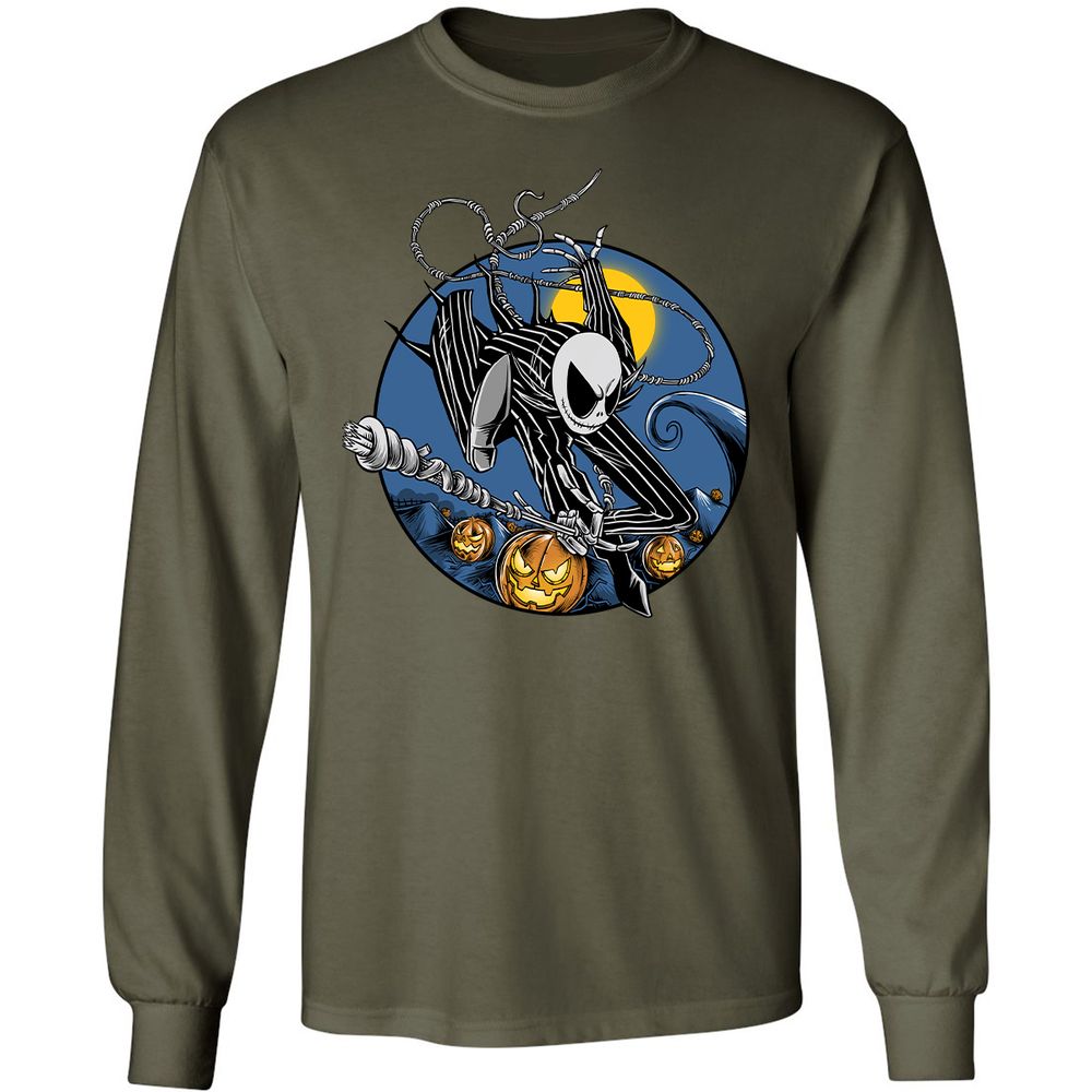 Long Sleeve T-Shirt - 9VAAEVT4 - Military Green - 16