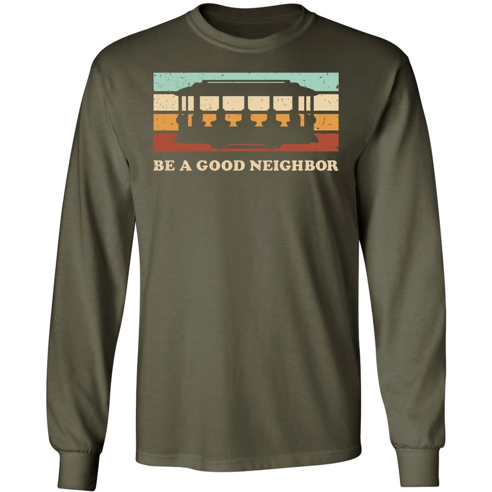 Long Sleeve T-Shirt - 7TWM6V98 - Military Green - 16