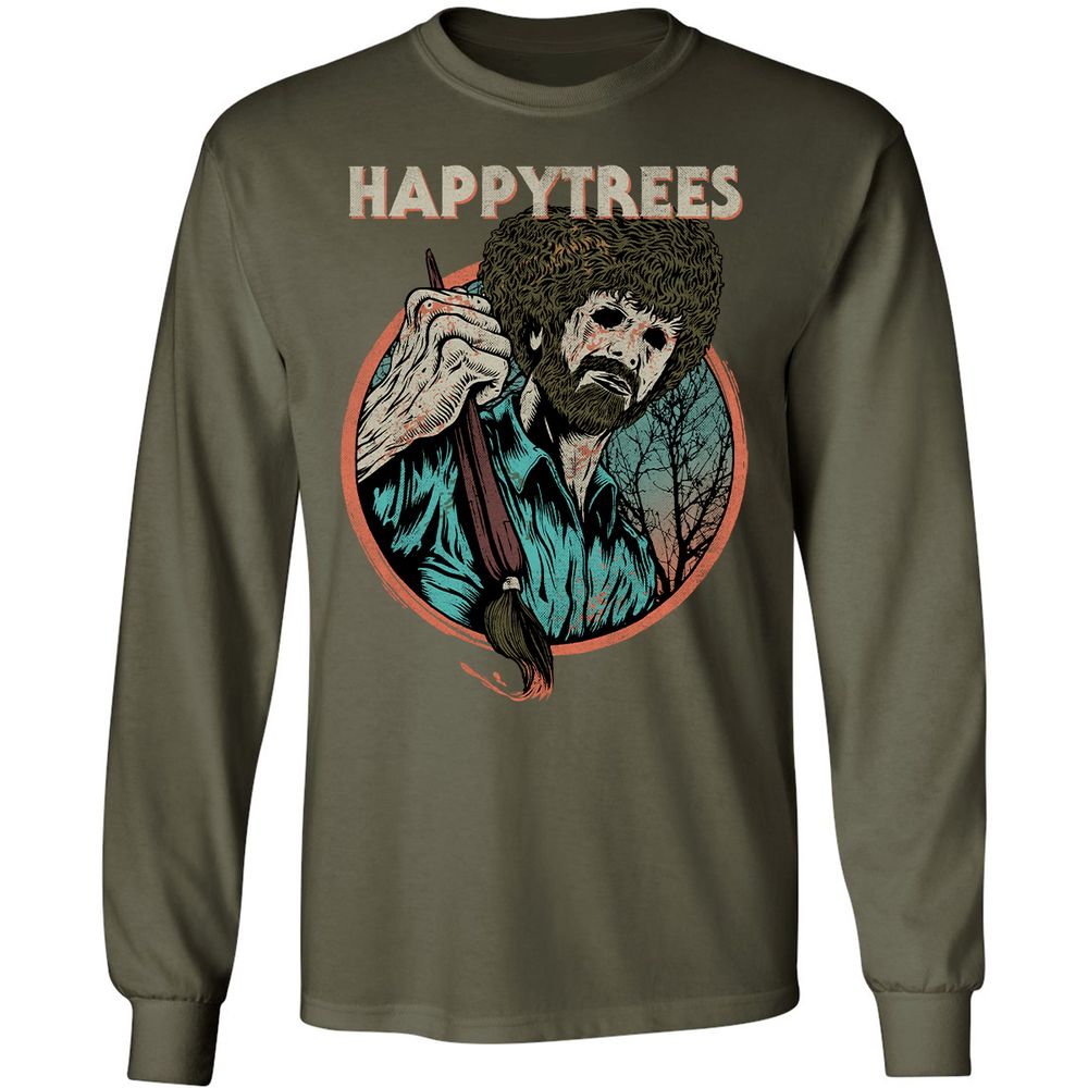 Long Sleeve T-Shirt - YF6V4ENB - Military Green - 16